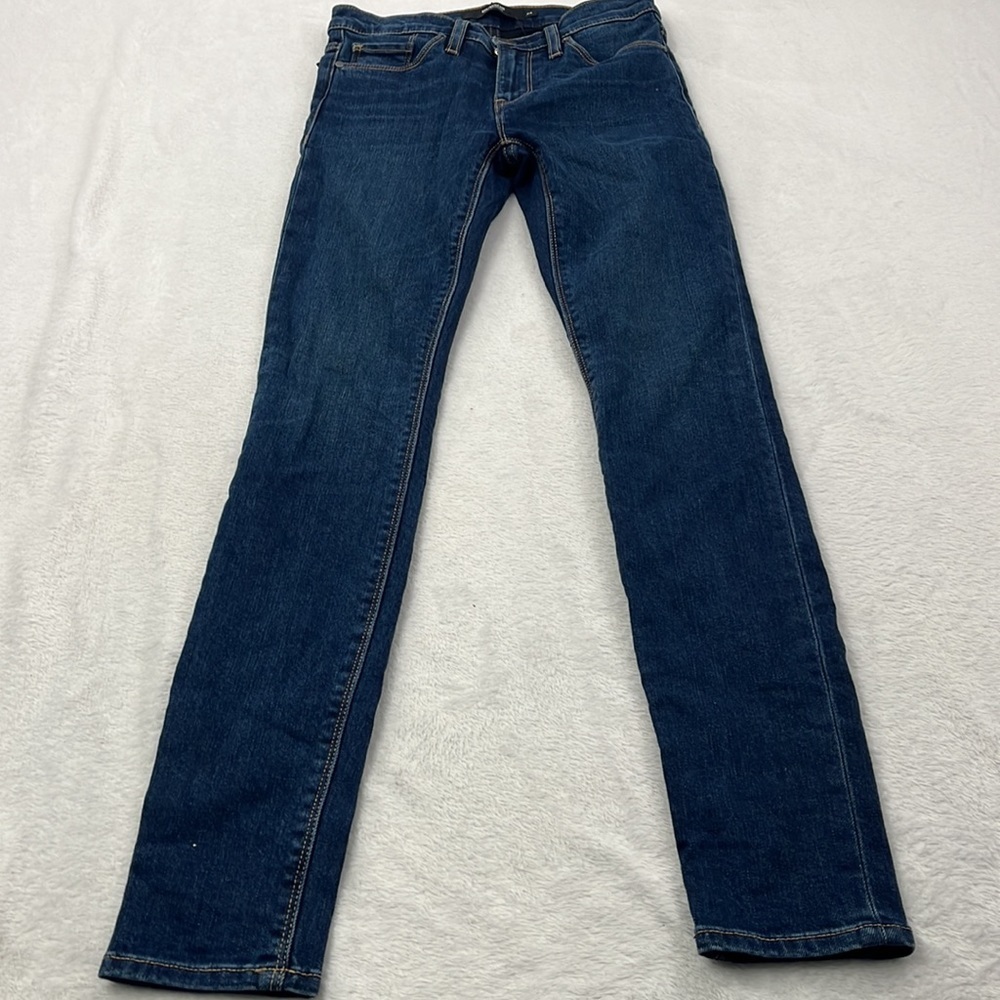 NWT Hudson 24, 0 Enhance Nico Super Skinny‎ Dark Blue Denim Jeans - Picture 13 of 14